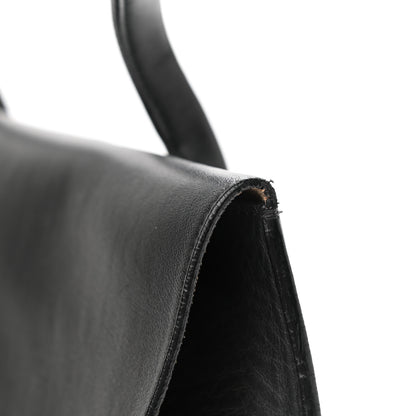 Salvatore Ferragamo Calfskin Medium Sookie Satchel Black 11 of 14