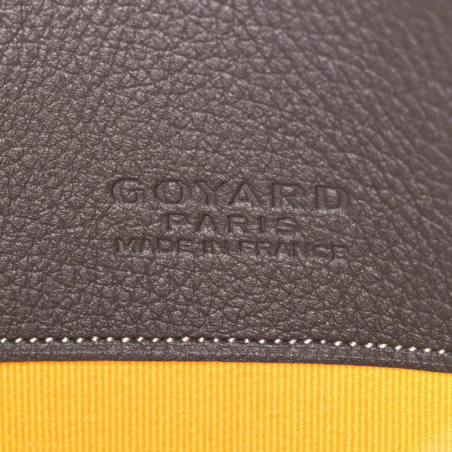 Goyard Goyardine Senat Pochette MM Grey 7 of 7