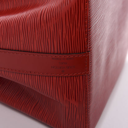 Louis Vuitton Epi Petit Noe Castillan Red 7 of 9