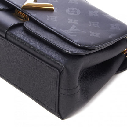 Louis Vuitton Monogram Cuir Plume Ecume Very Chain Bag Black 4 of 9