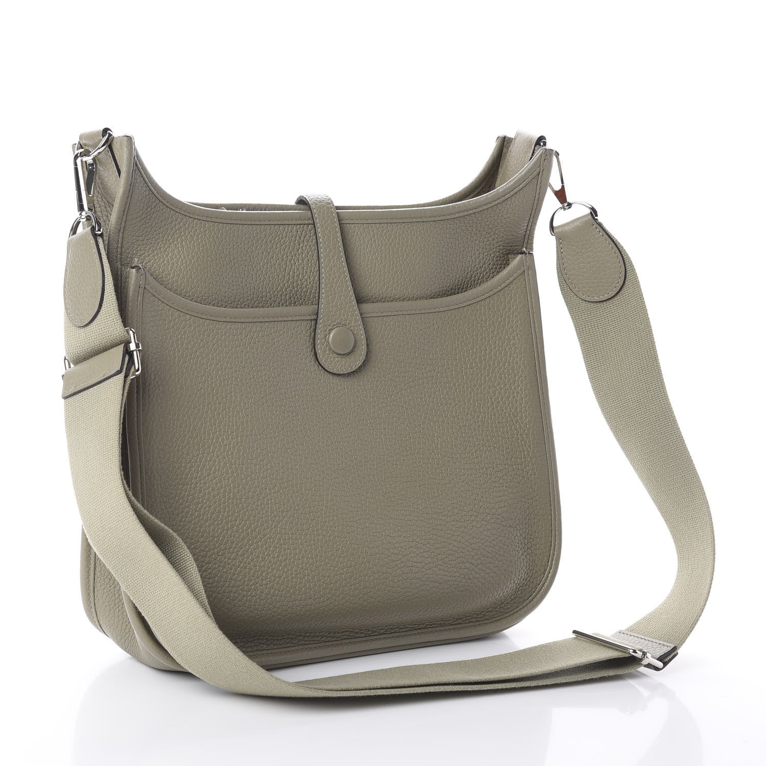 Hermes Taurillon Clemence Evelyne III PM Sauge 2 of 8