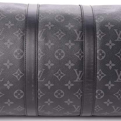 Louis Vuitton Monogram Eclipse Keepall Bandouliere 45 7 of 16