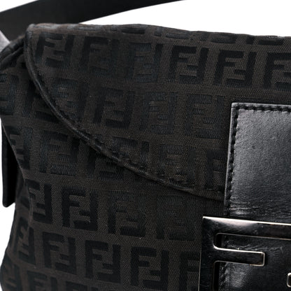 Fendi Zucca Baguette Black 20 of 20