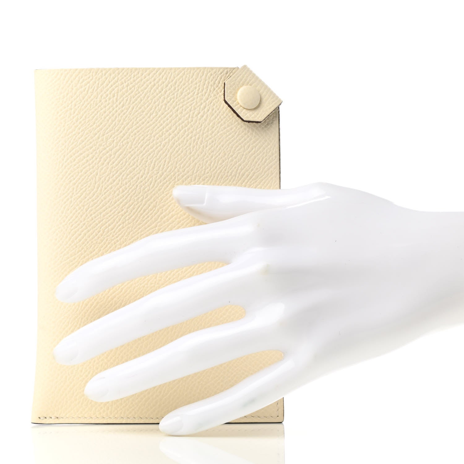 Hermes Epsom Tarmac PM Passport Holder Nata 2 of 7