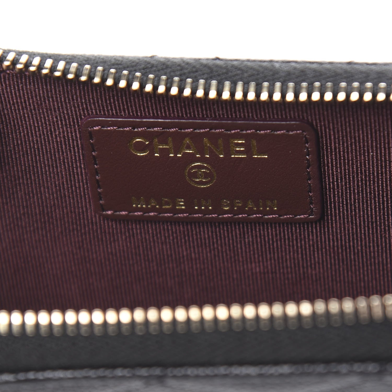 Chanel Caviar Quilted Key Holder Case Black 6 of 8