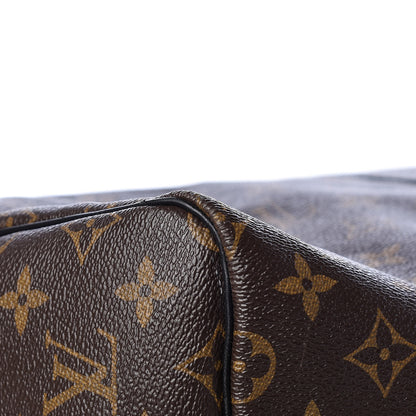 Louis Vuitton Monogram Macassar Keepall Bandouliere 55 9 of 13
