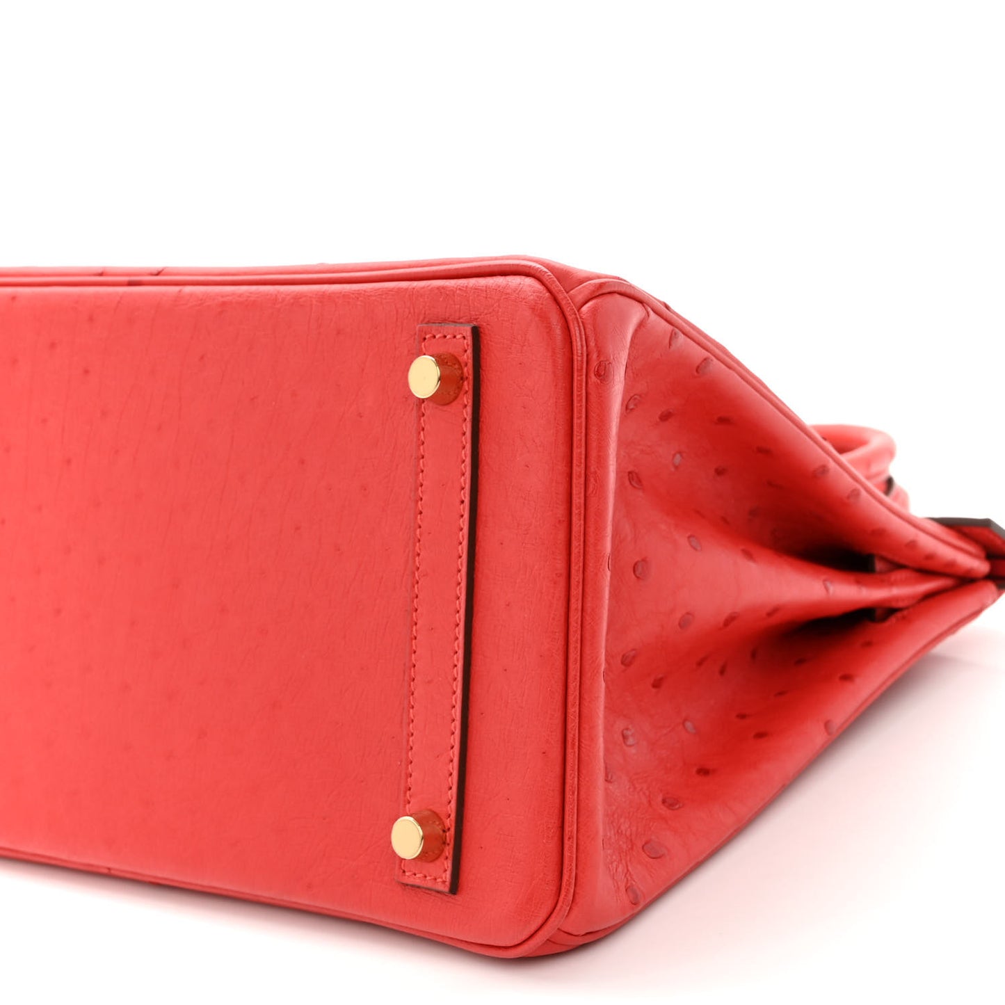 Ostrich Birkin 30 Rouge Vif