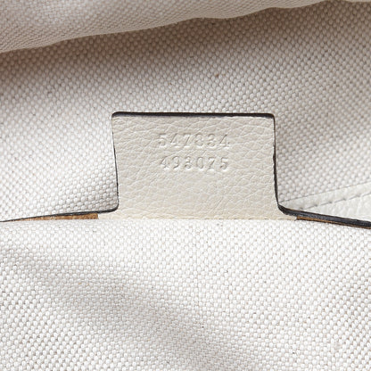 Gucci Calfskin Logo Day Backpack Mystic White 7 of 11