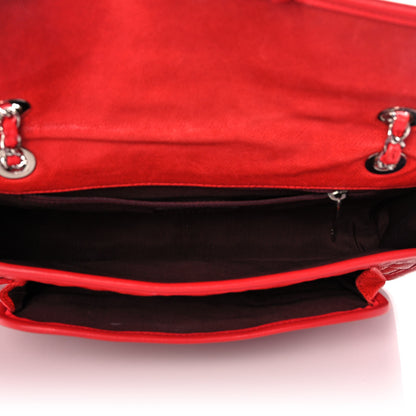 Chanel Caviar Quilted Medium French Riviera Flap Red 8 of 13