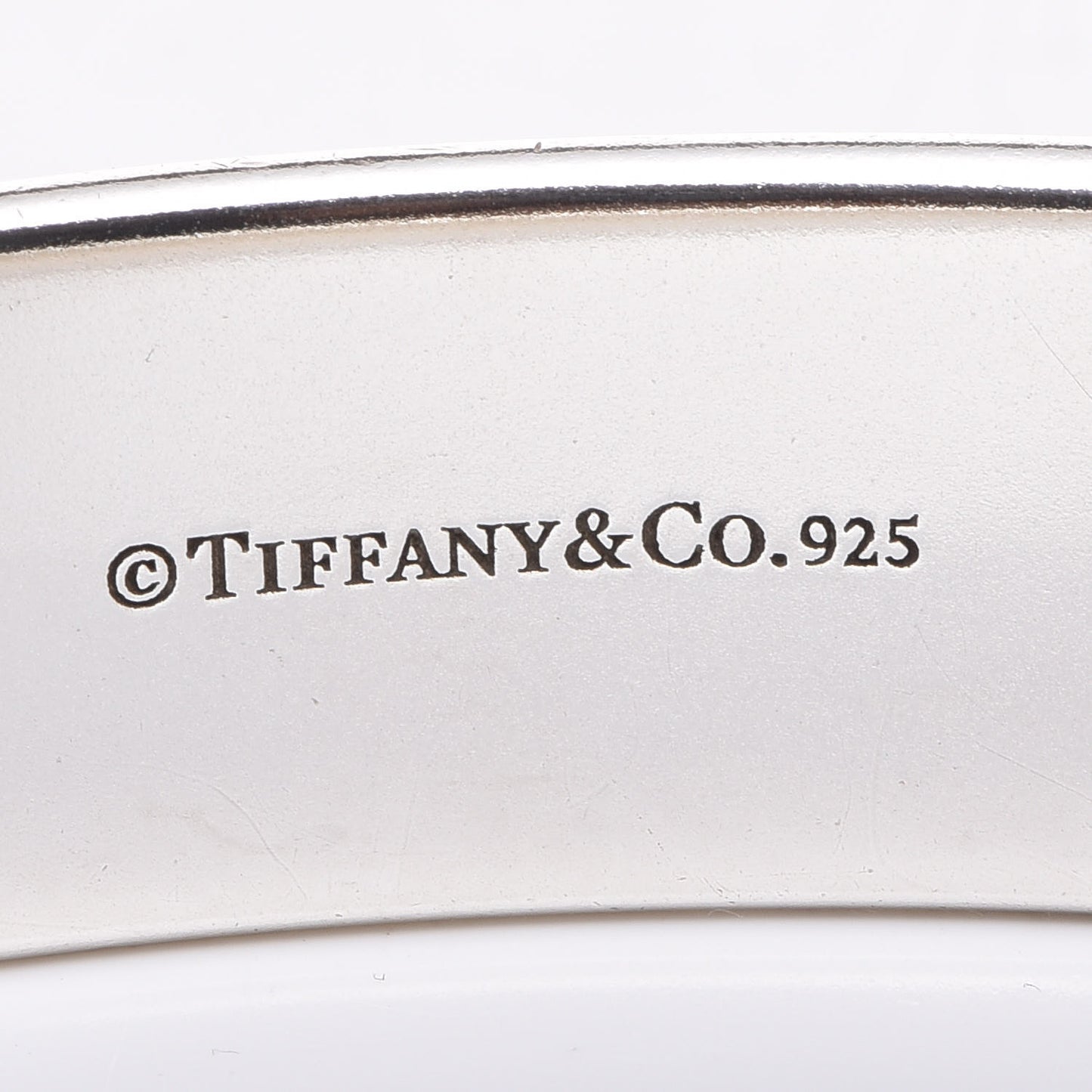 Sterling Silver 1837 Cushion Bangle Bracelet