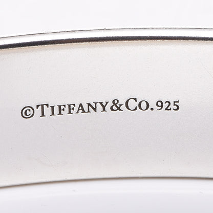 Tiffany Sterling Silver 1837 Cushion Bangle Bracelet 4 of 4