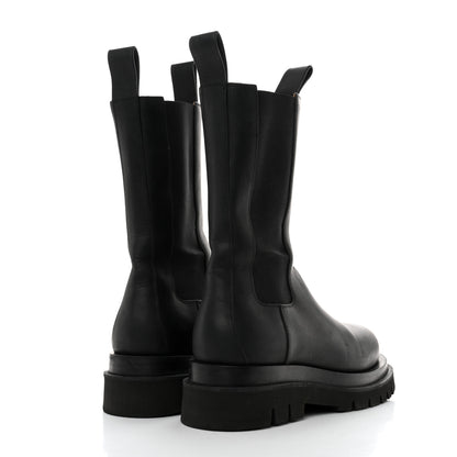 Bottega Veneta Calfskin The Lug Chelsea 55mm Boots 37 Black 4 of 10