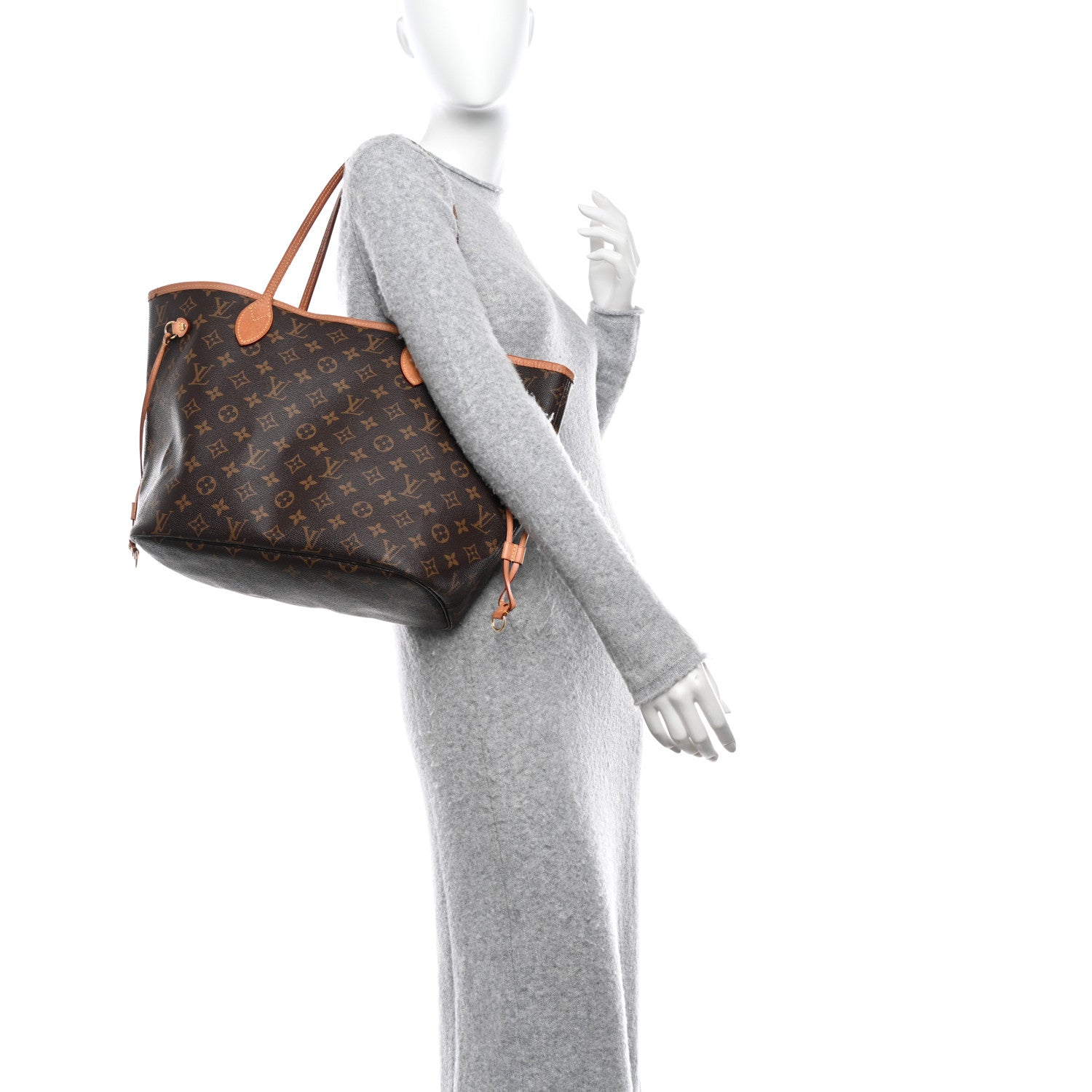 Louis Vuitton Monogram Neo Neverfull MM Fuchsia 2 of 18