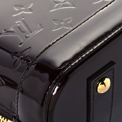 Louis Vuitton Vernis Alma BB Amarante 10 of 12