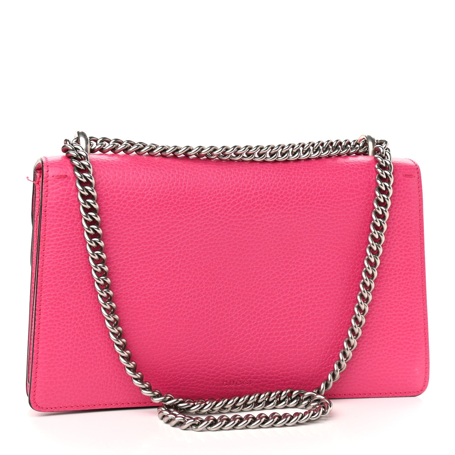 Gucci Pebbled Calfskin Embellished Guccify Small Dionysus Shoulder Bag Rosa 3 of 10