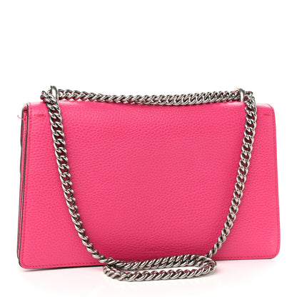 Gucci Pebbled Calfskin Embellished Guccify Small Dionysus Shoulder Bag Rosa 3 of 10