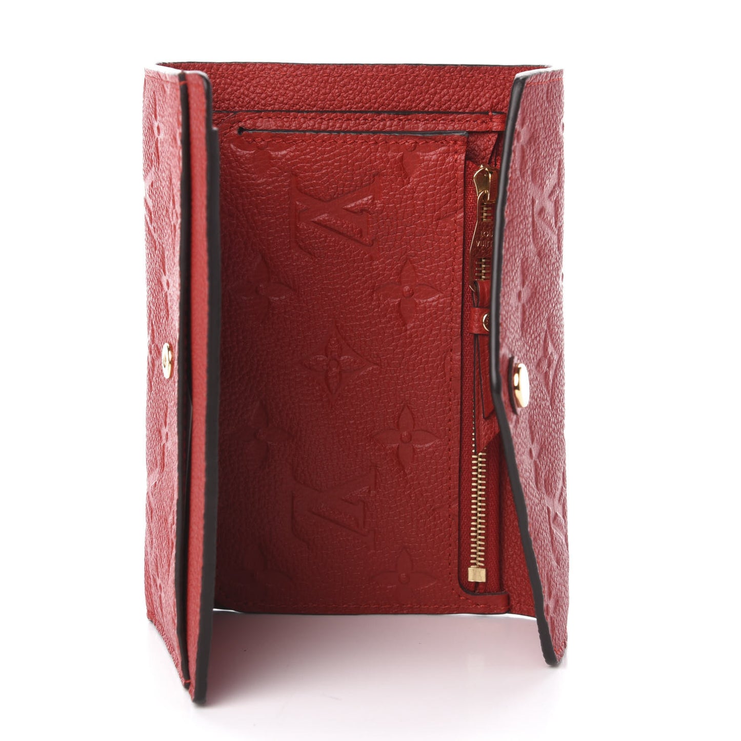 Empreinte Compact Curieuse Wallet Cherry