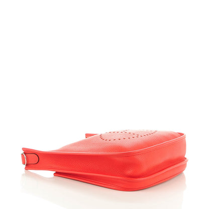 Hermes Taurillon Clemence Evelyne III PM Rose Jaipur 4 of 10