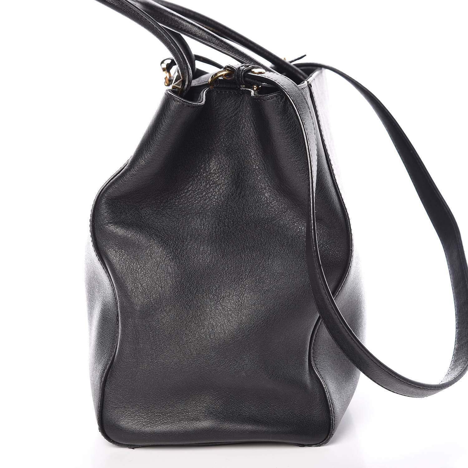 Fendi Vitello Elite Regular 2Jours Tote Black 10 of 13