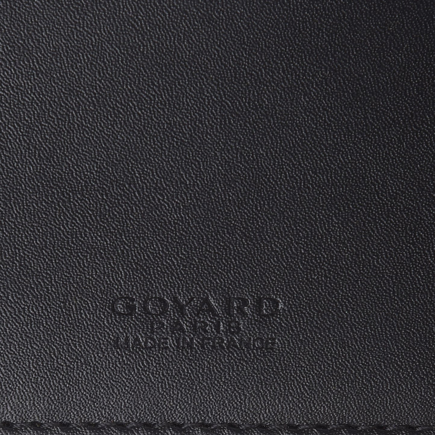 Goyardine Multi Slot Bi-Fold Wallet Black