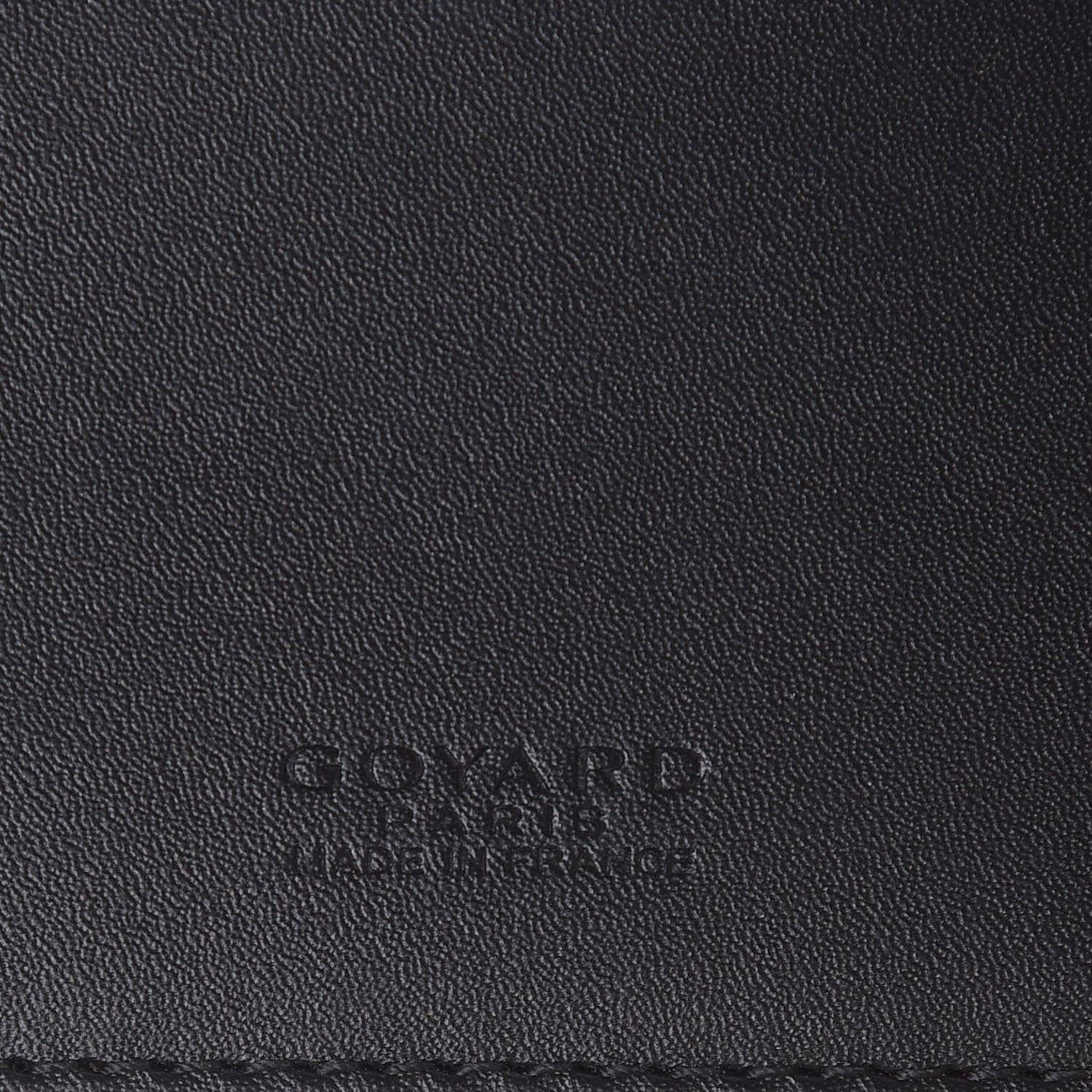 Goyard Goyardine Multi Slot Bi-Fold Wallet Black 6 of 7