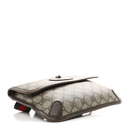 Gucci GG Supreme Monogram Neo Vintage Web Belt Bag Brown 4 of 10