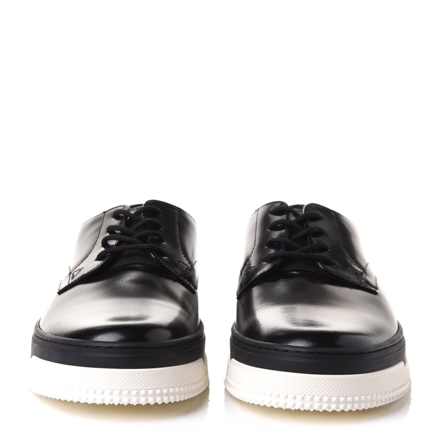 Valentino Garavani Calfskin Mens Sneakers 42.5 Black 2 of 10