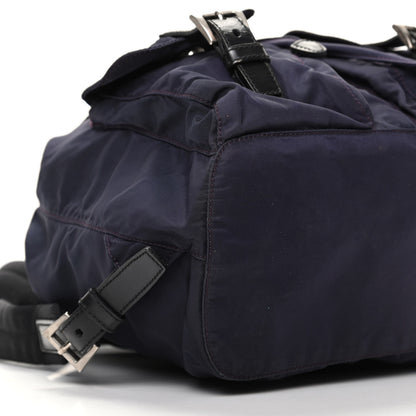Prada Nylon Vela Small Backpack Prugna 6 of 10
