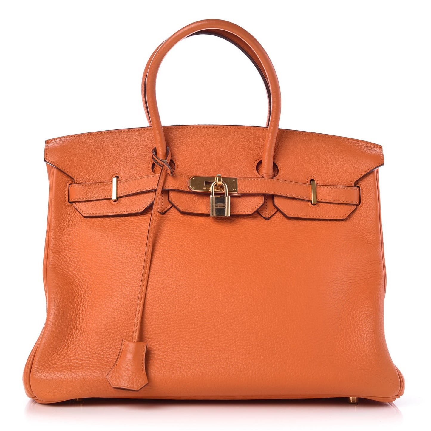 Togo Birkin 35 Orange