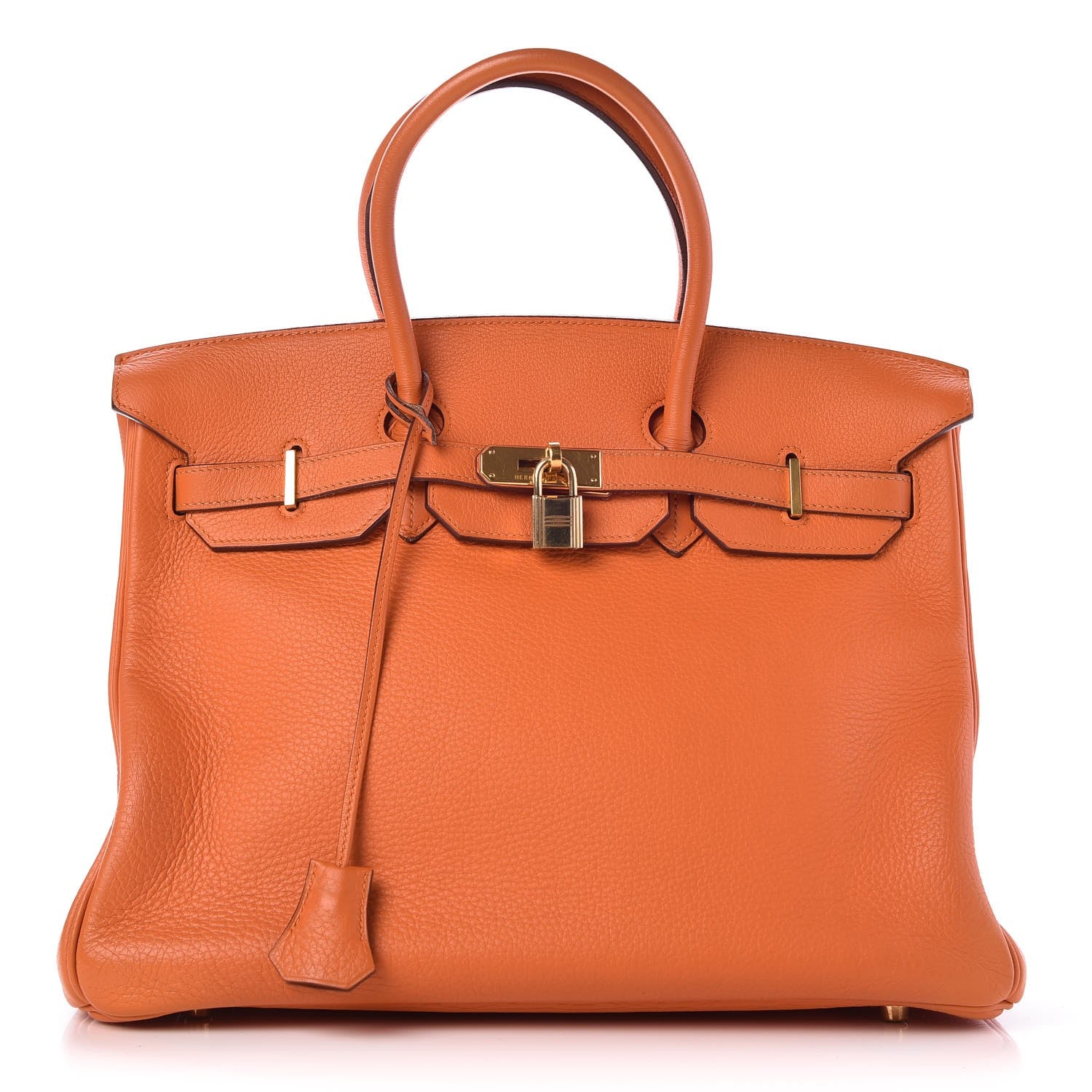 Hermes Togo Birkin 35 Orange 1 of 41