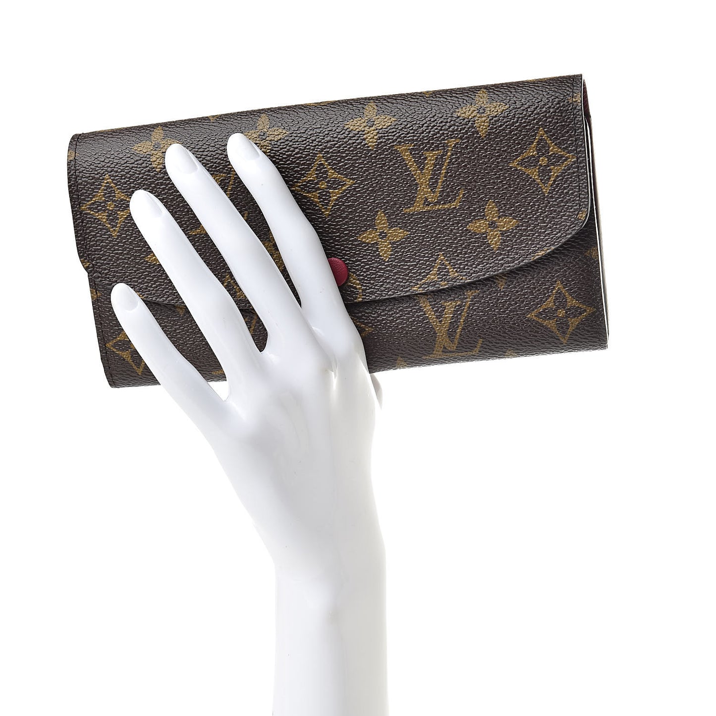 Monogram Emilie Wallet Fuchsia