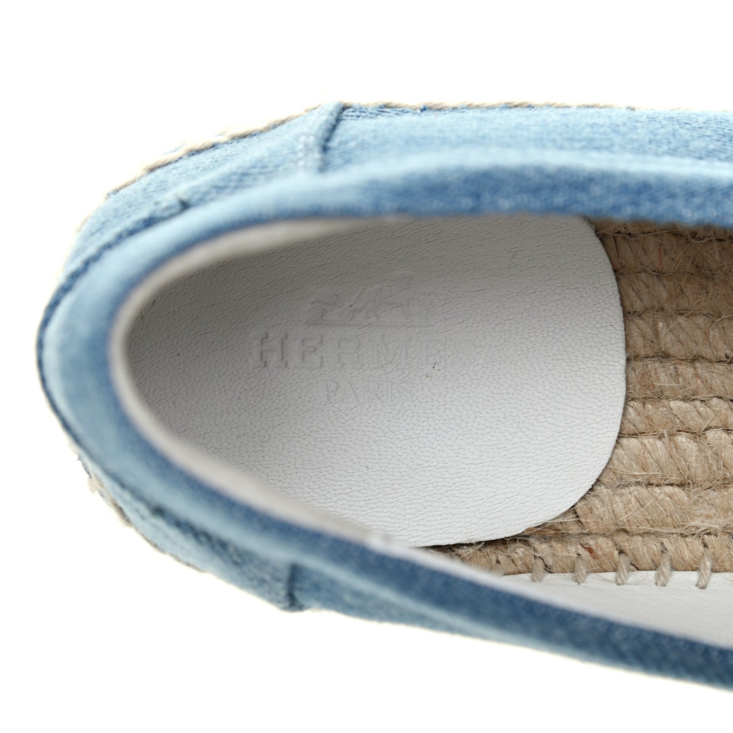 Denim Canvas Womens Trip Espadrilles 37 Bleu Clair