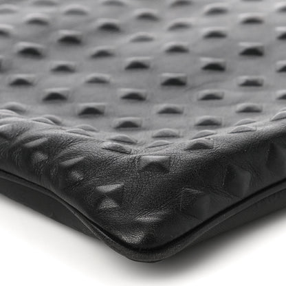 MCM Tantris Odeon Embossed Zip Pouch Black 8 of 10