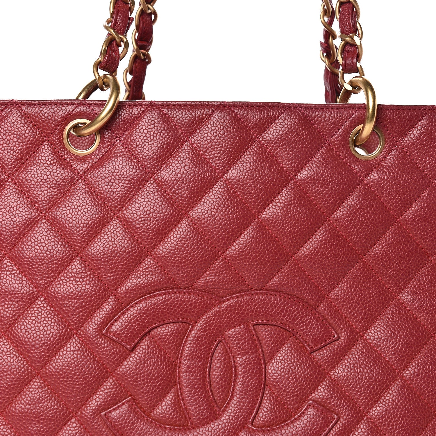 Chanel Caviar Quilted Petit Timeless Tote PTT Dark Pink 11 of 22