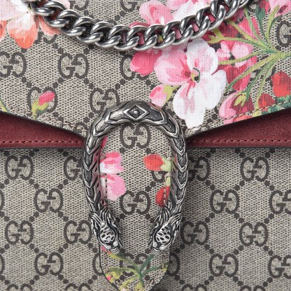 Gucci GG Supreme Monogram Blooms Mini Dionysus Shoulder Bag Beige Multicolor Dry Rose 11 of 13