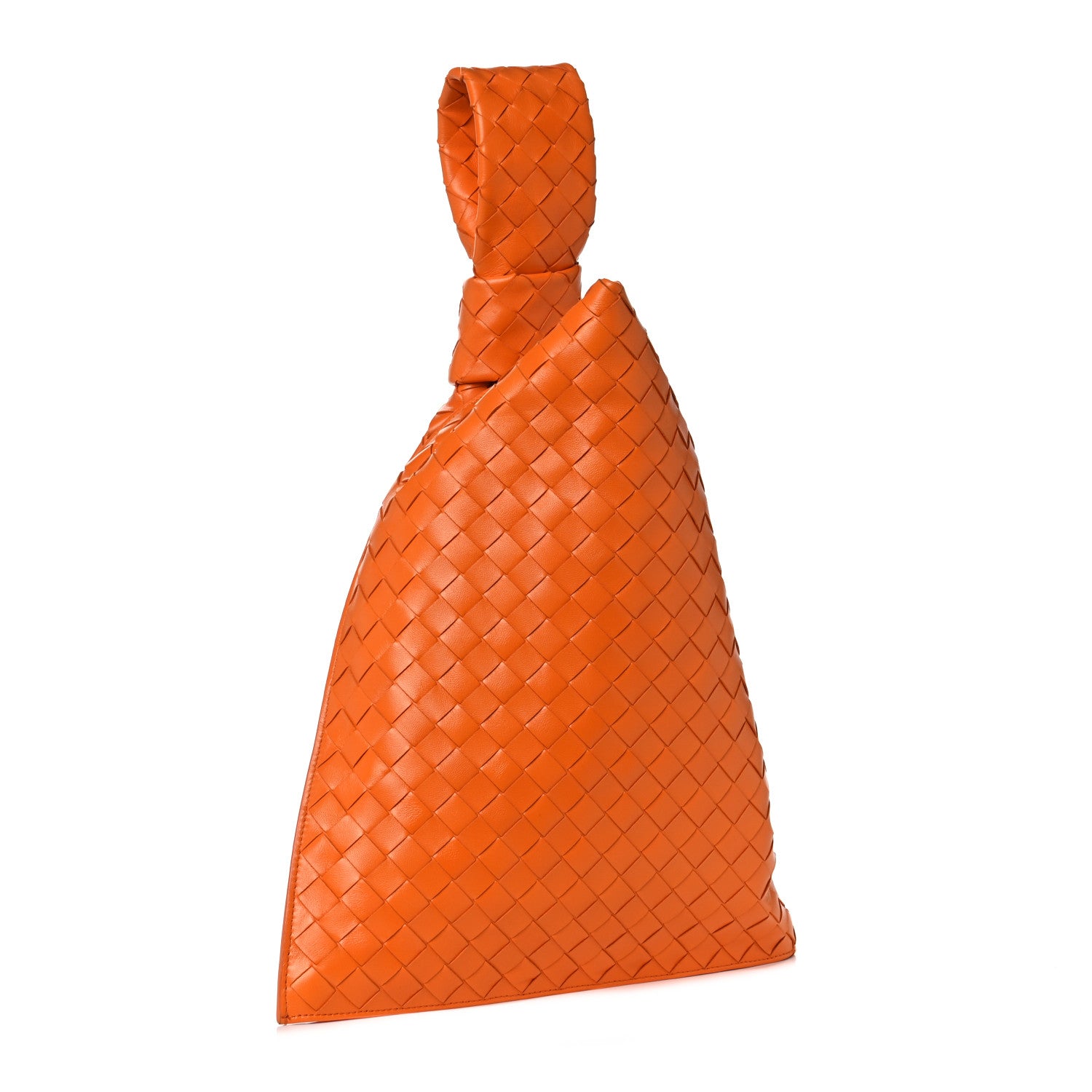 Bottega Veneta Nappa Intrecciato BV Twist Orange 3 of 9