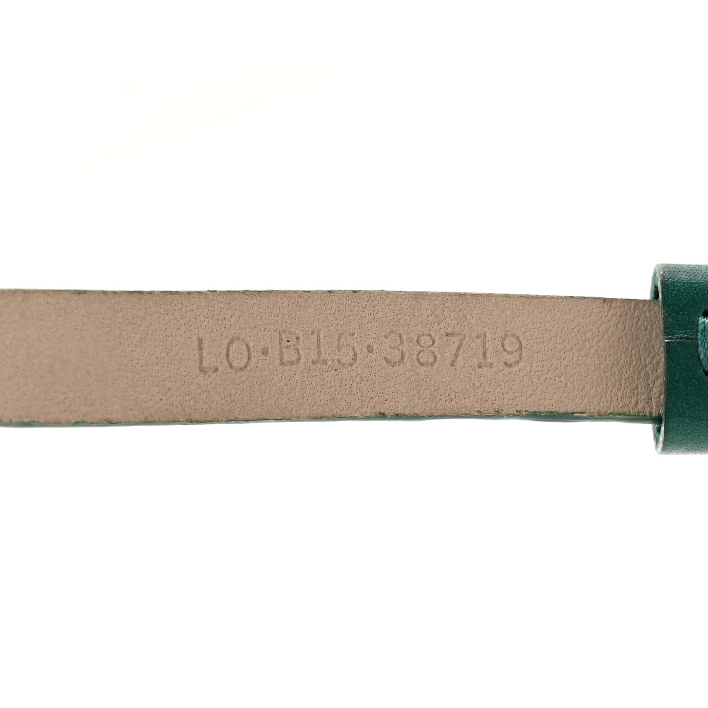 Galuchat Serpenti Forever Bracelet Green