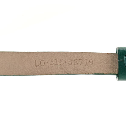 Bulgari Galuchat Serpenti Forever Bracelet Green 5 of 7