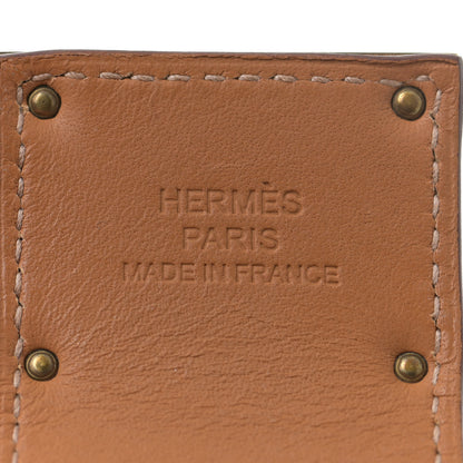 Hermes Natural Barenia Kelly Dog Cuff Fauve 4 of 7