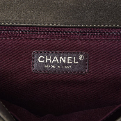 Chanel Metallic Calfskin Quilted Large Istanbul Flap Gold 8 of 11