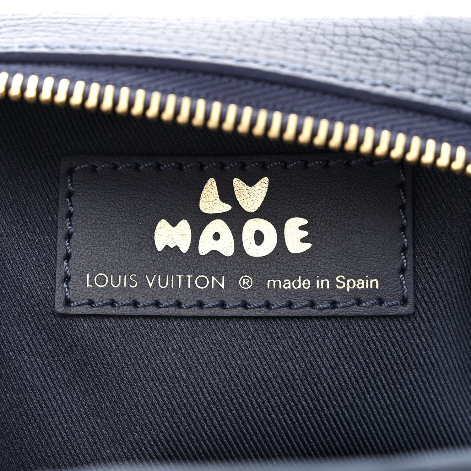 Louis Vuitton X NIGO Denim Monogram Flat Double Phone Pouch 7 of 10
