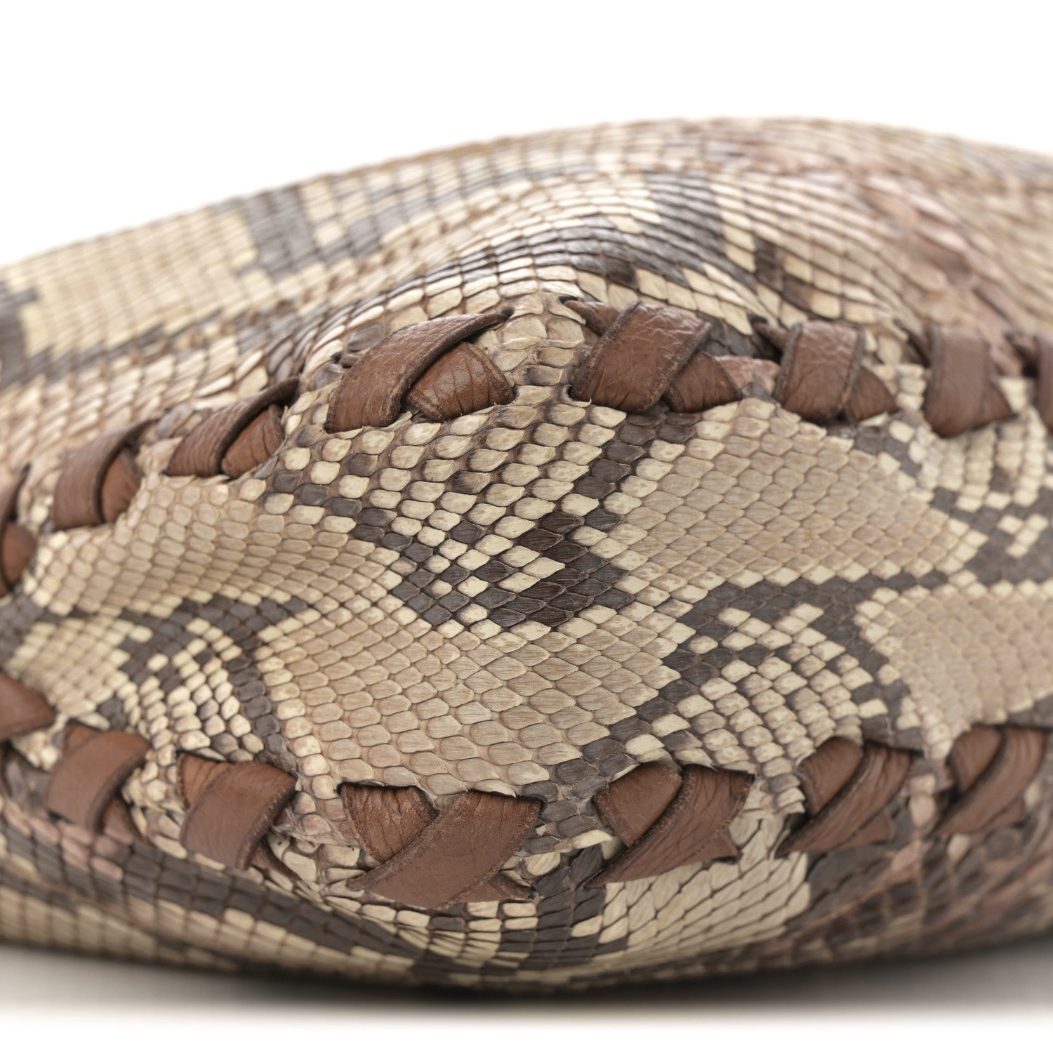Gucci Snakeskin Large New Jackie Shoulder Bag Multicolor 9 of 12