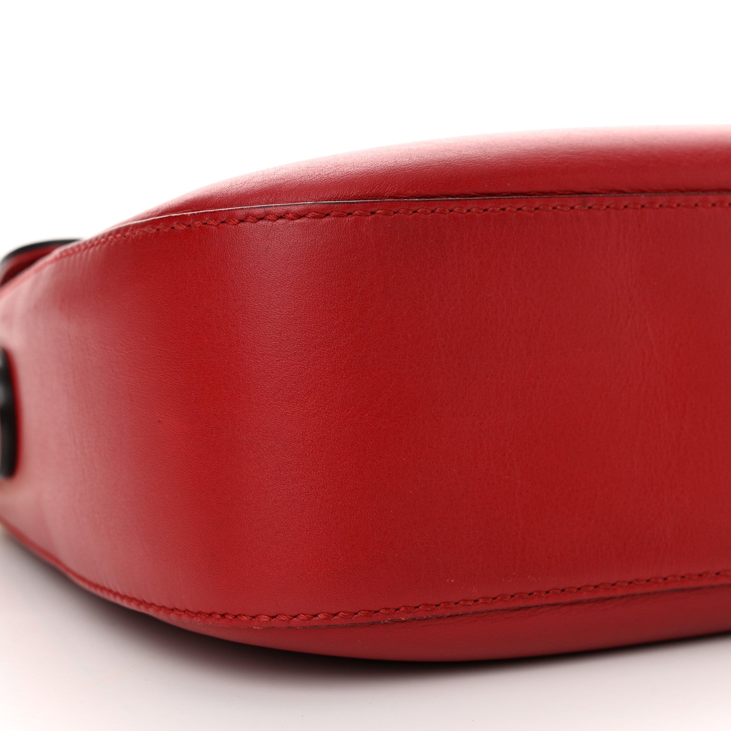 Gucci Ruinart Calfskin Medium Lady Web Shoulder Bag Hibiscus Red 9 of 17