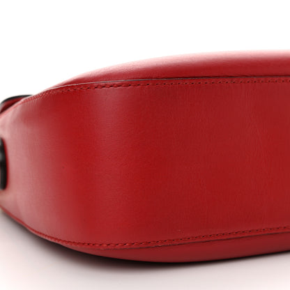 Gucci Ruinart Calfskin Medium Lady Web Shoulder Bag Hibiscus Red 9 of 17