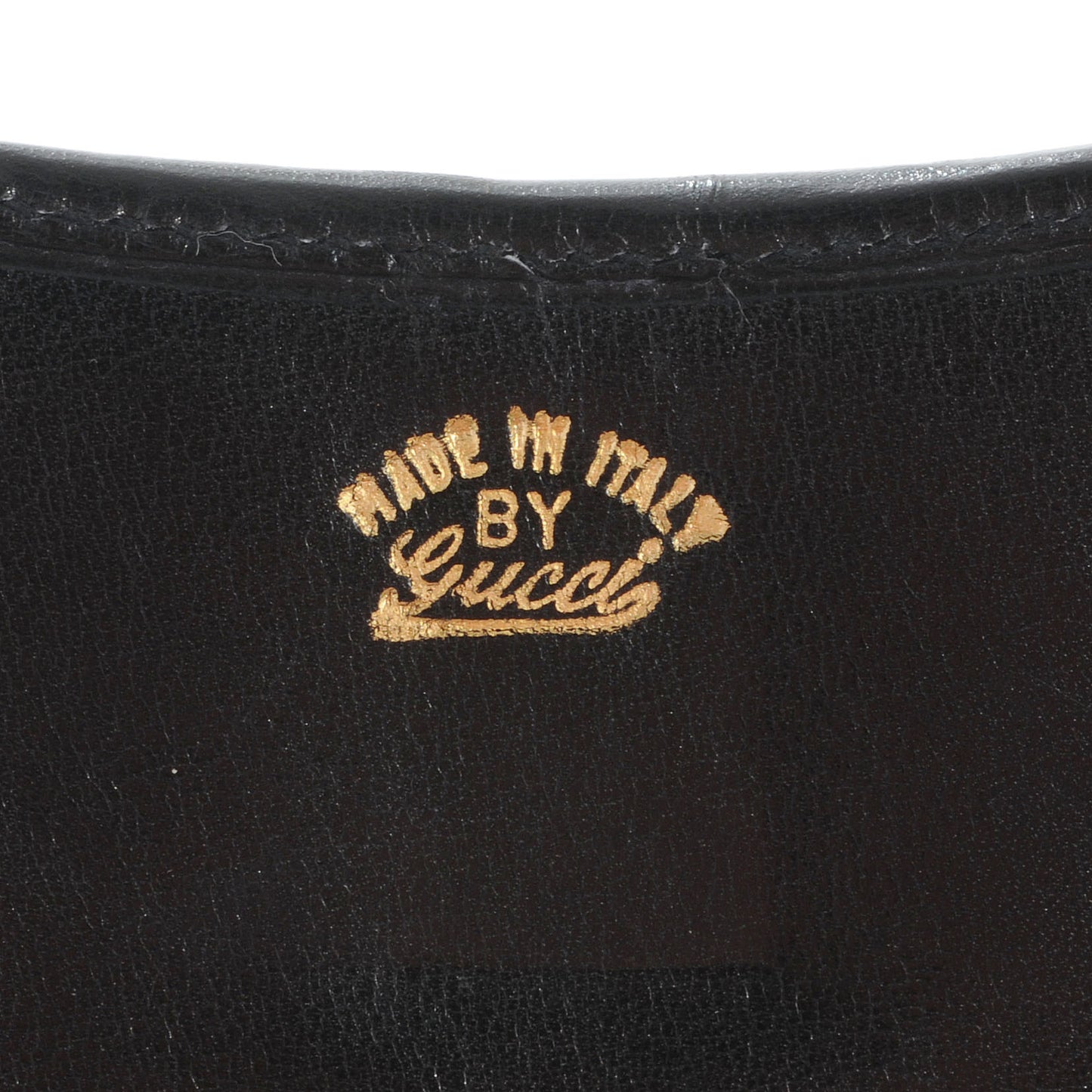 Monogram Horsebit Web Wallet Black