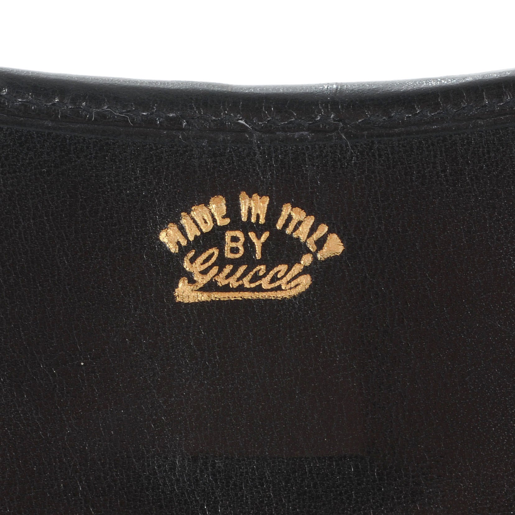 Gucci Monogram Horsebit Web Wallet Black 5 of 6