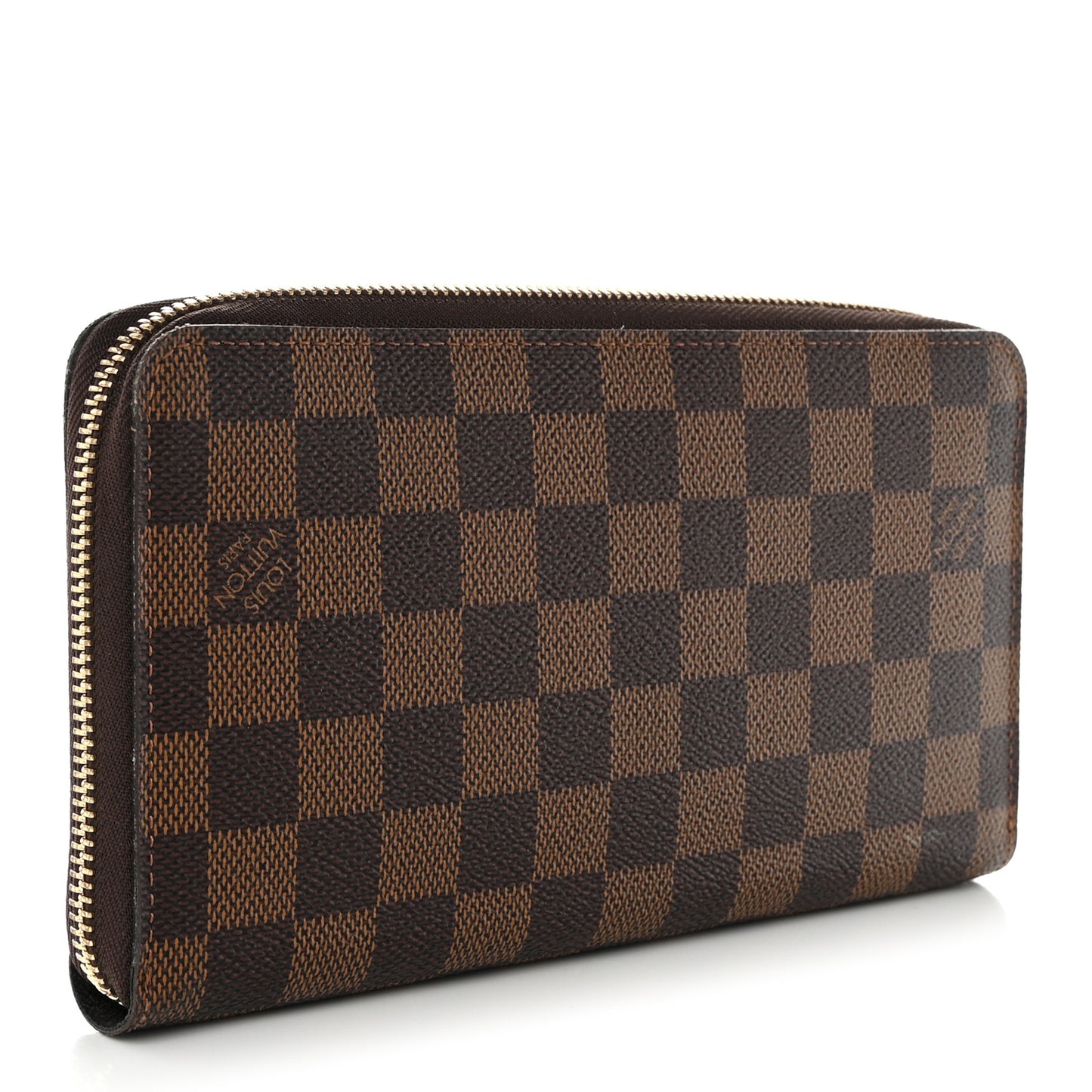 Damier Ebene Zippy Organizer Wallet