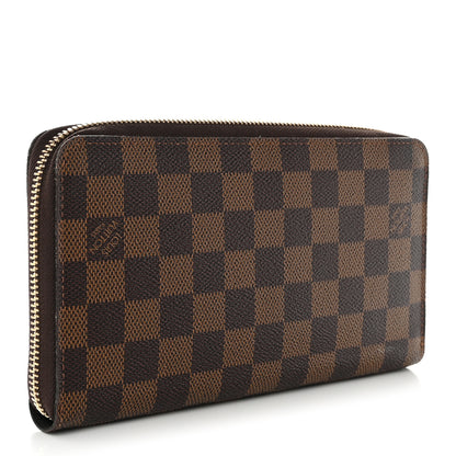 Louis Vuitton Damier Ebene Zippy Organizer Wallet 3 of 12
