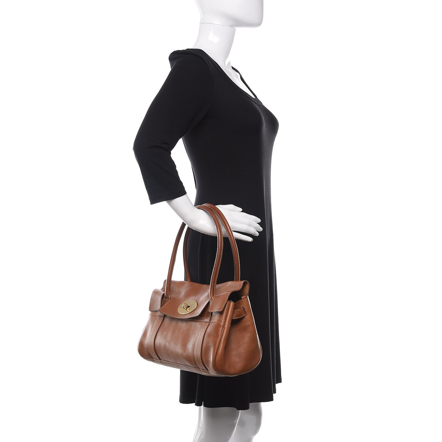 Mulberry Natural Vegetable Tanned East West Bayswater Oak 2 of 9