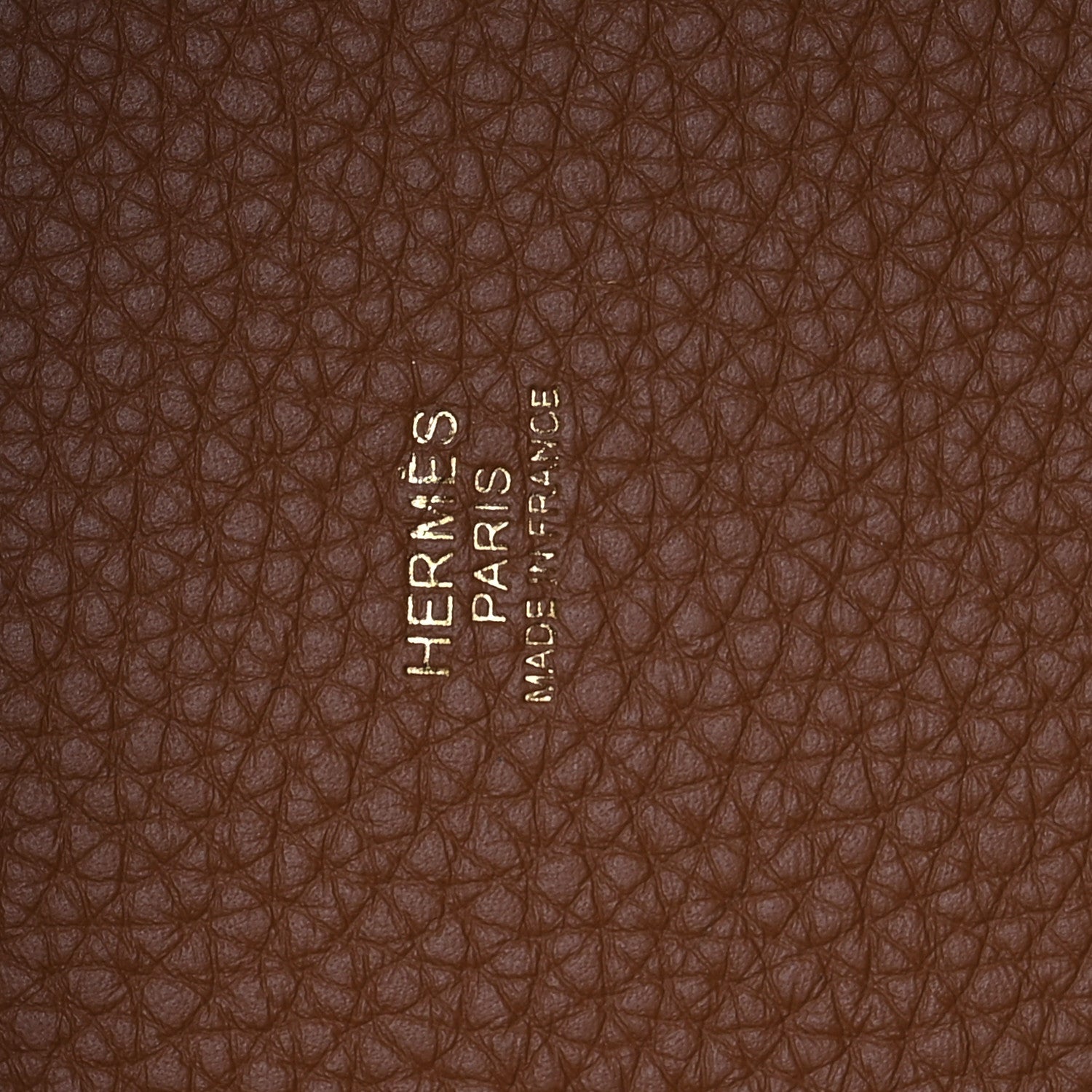 Hermes Taurillon Clemence Picotin Lock 22 MM Gold 6 of 11